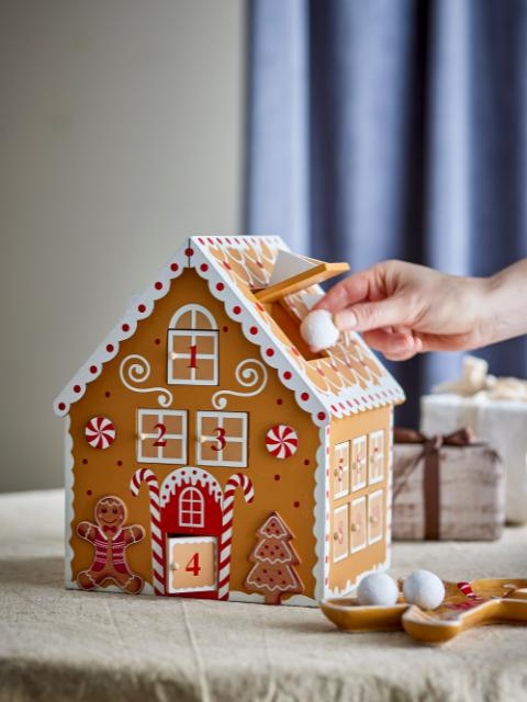 Ginnie Calendar, Brown, MDF