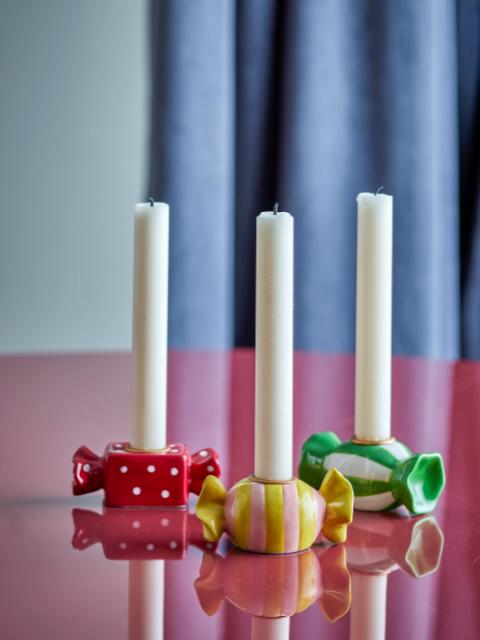 Leiano Bougeoir, Multicolore, Grès