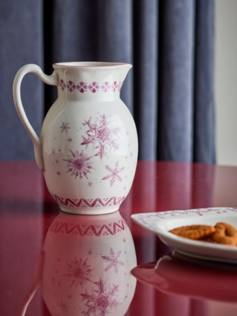 Wonderland Krug, Rose, Steingut