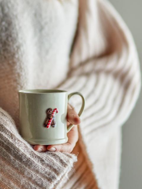 Kenai Cup, Red, Stoneware