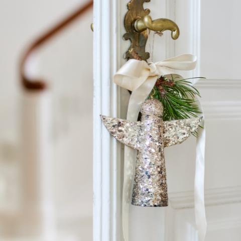 Sarika Ornament, Gold, Metal