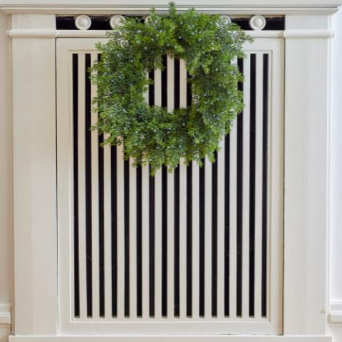 Juniper Krans, Grøn, Kunstige Blomster