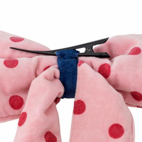 Ruby Nœud Décoratif, Rose, Coton