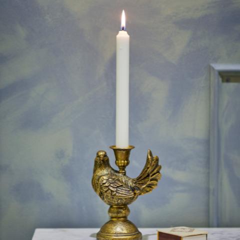 Fosna Bougeoir, Laiton, Polyrésine