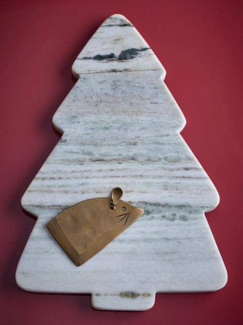 Diya Planche à découper, Noir, Marbre