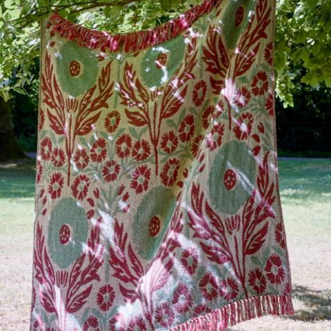 Jangal Throw, Multi, Recycled Cotton