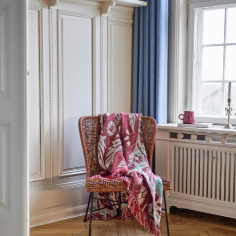 Jangal Plaid, Multifarvet, Genanvendt Bomuld