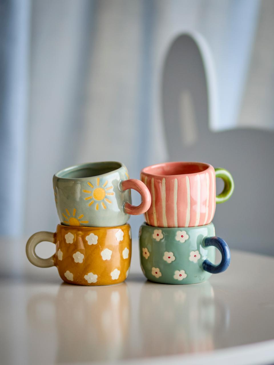 Nini Tasse, Multipack, Bunt, Steingut