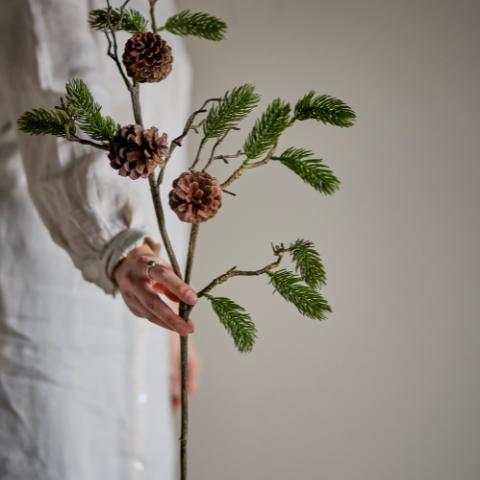 Pine Tige, Verte, Fleurs artificielles