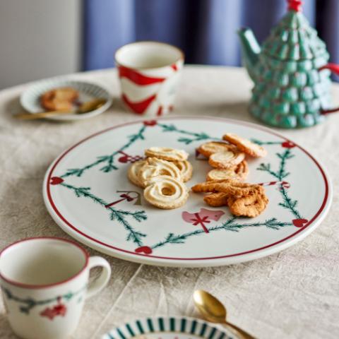 Yule Turntable, Nature, Stoneware