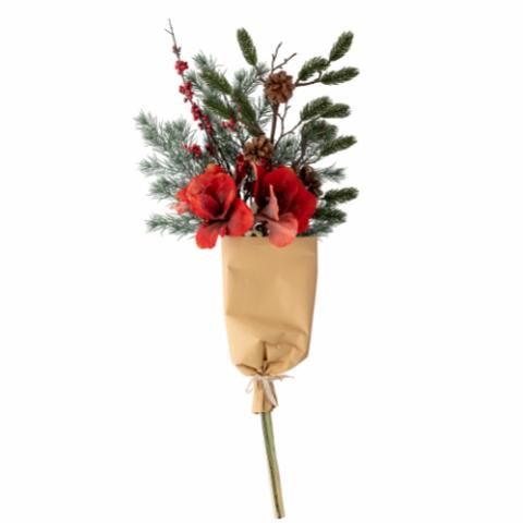 Rubia Blumenstrauß, Rot, Künstliche Blumen