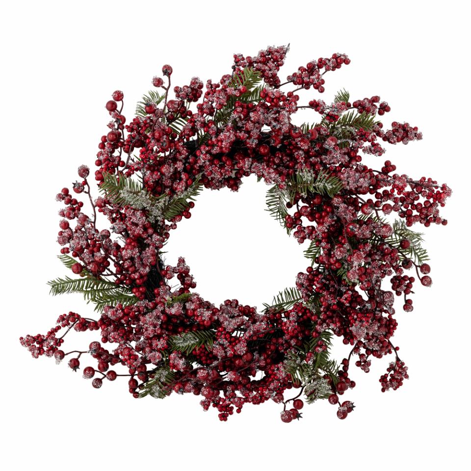 Winter Berry Kranz, Rot, Künstliche Blumen
