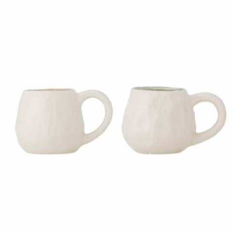 Ryne Mug, Blanc, Grès