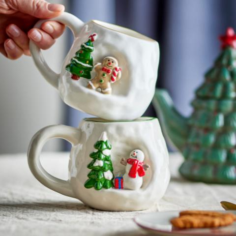 Ryne Mug, Blanc, Grès