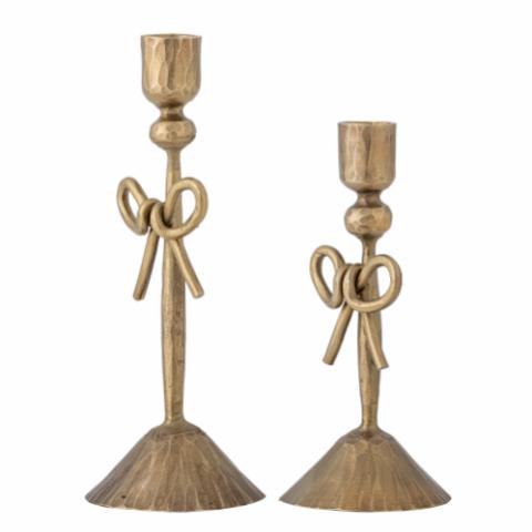 Arc Candle Holder, Brass, Metal