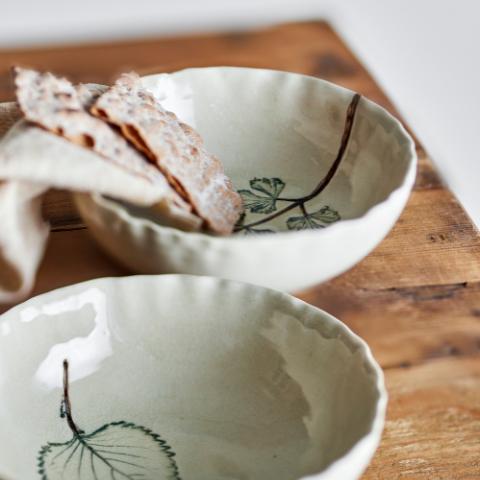 Aubrin Bowl, Nature, Stoneware