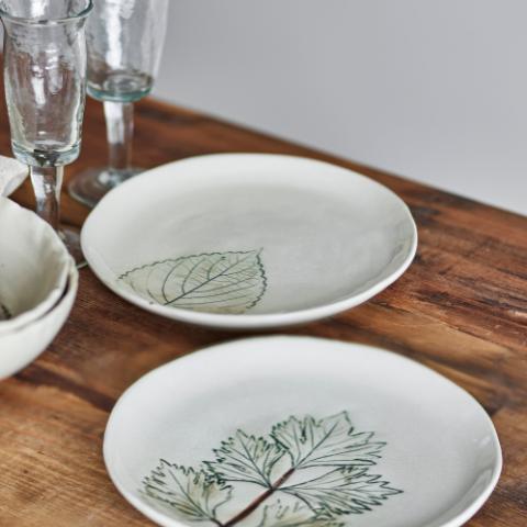 Aubrin Plate, Nature, Stoneware