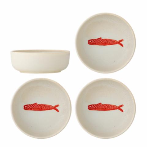 Hadden Bowl, Red, Stoneware