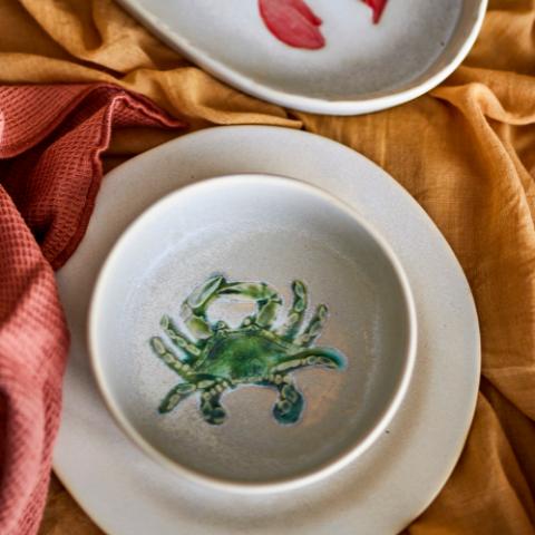 Hadden Bowl, Green, Stoneware