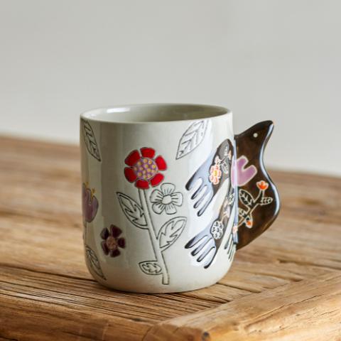 Vivielle Cup, Multi, Stoneware