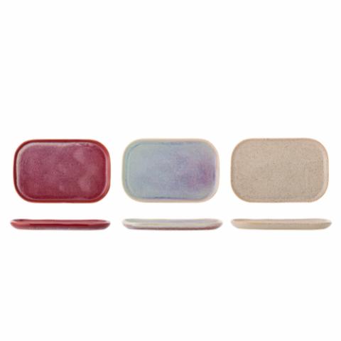 Addison Assiette, Rose, Grès