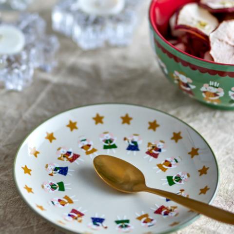 Peo Plate, Nature, Stoneware