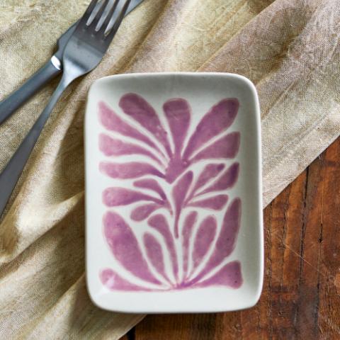 Fauni Plate, Multi, Stoneware