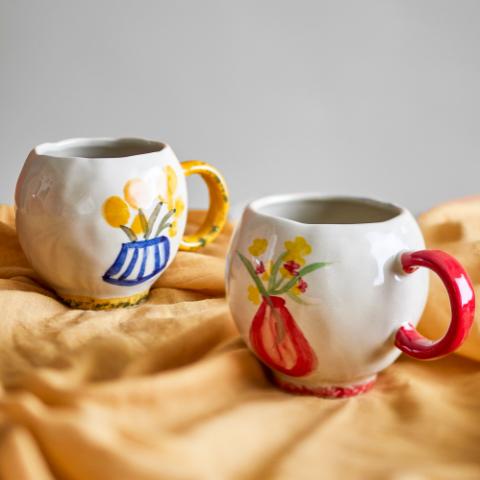 Hiba Cup, Multi, Stoneware