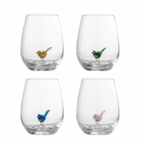 Misa Drinking Glass, Multipack, Multi, Glass