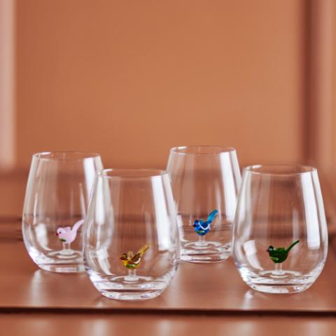 Misa Drinking Glass, Multipack, Multi, Glass