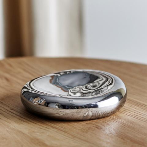 Shine Schale, Silber, Steingut