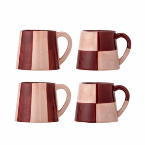 Floki Mug, Rose, Grès