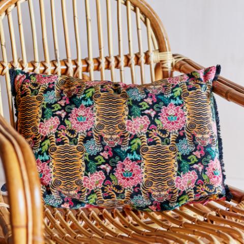 Lester Cushion, Multi, Cotton