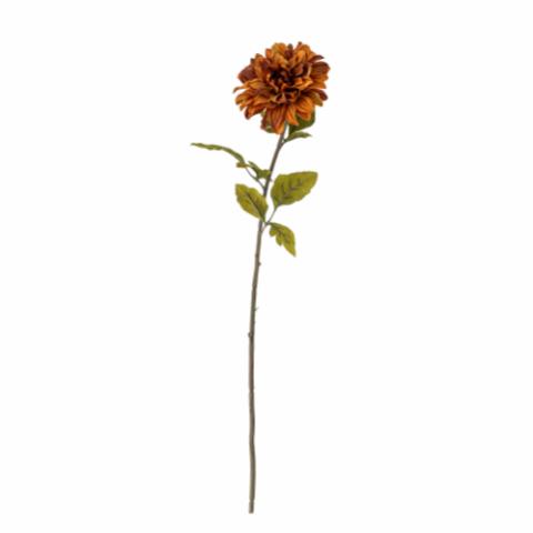 Chrysantemum Stilk, Orange, Kunstige Blomster