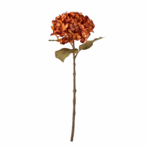 Hydrangea Stem, Orange, Artificial Flowers