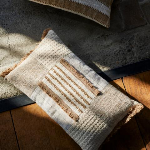 Cinta Cushion, Nature, Cotton OEKO-TEX®