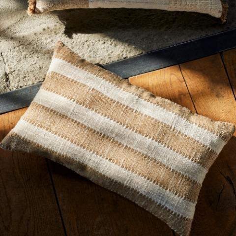 Cinta Cushion, Nature, Cotton OEKO-TEX®