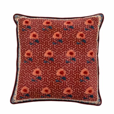 Zharai Cushion, Red, Cotton