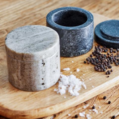 Avani Salt & Pepper Jar, Multi, Marble