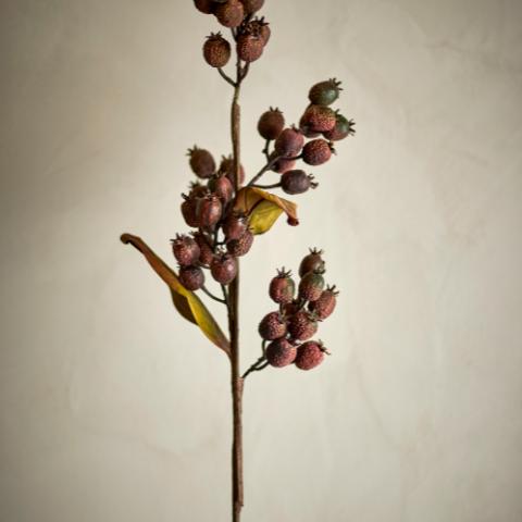 Berry Branch, Brown, Artificial Flowers