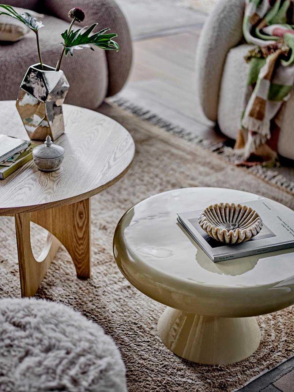 Harmonia Schale, Beige, Marmor