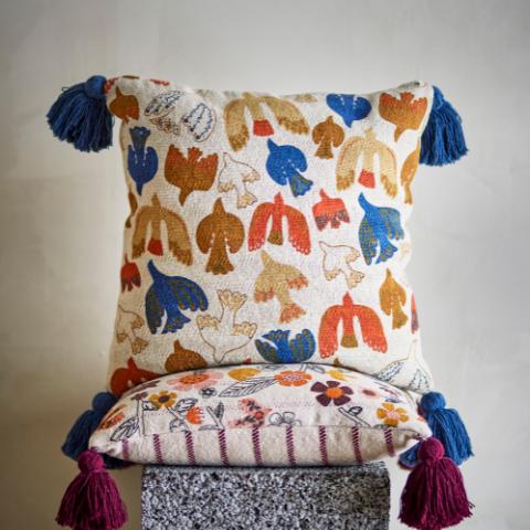 Anniversary Coussin, Multicolore, Coton
