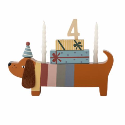 Charlie Décoration d'anniversaire, Multicolore, FSC®100%, MDF