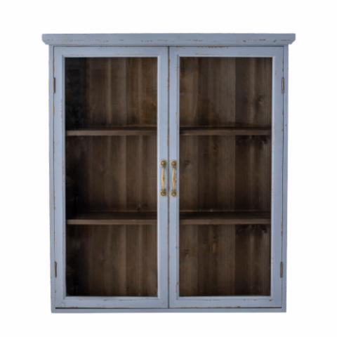 Hazem Cabinet, Blue, Firwood