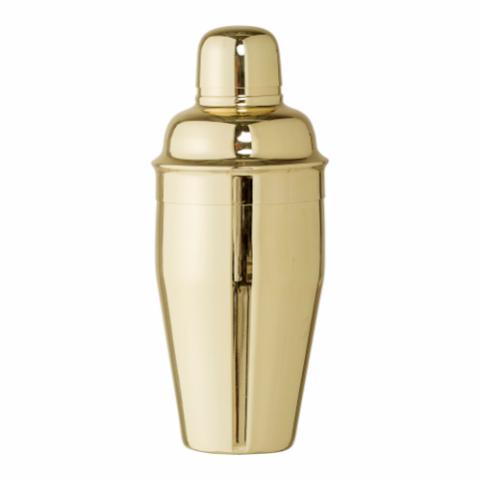 Cocktail Shaker, Gold, Stainless Steel